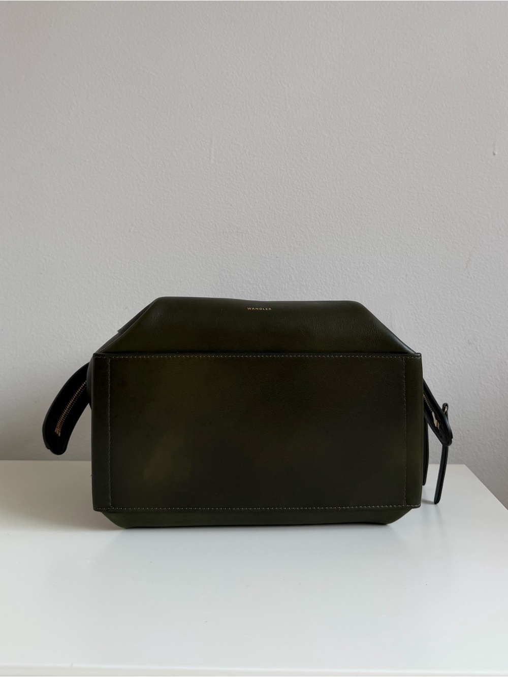 Ida bag in olive dark green - Picture 4 of 8